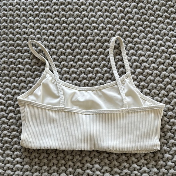 YEARS OF OURS Cream Ribbed Two-Piece Set - Picture 2 of 2